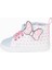 Pembe Puantiye Desenli Kurdele Detaylı Cırt Cırtlı Lastikli Açık Mavi Kız Çocuk Günlük Sneaker Spor AYAKKABI-S-1005 1
