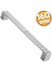 Bihter Desenli Mobilya Mutfak Dolabı Çekmece Dolap Kapak Kulpu Kulbu KROM160 mm Metal Kulp 1