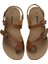 158657.Z3FX Taba Kadın Comfort Sandalet 4