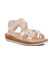 Arz 4222-P Sedef Simli Kız Çocuk Sandalet 3