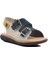 Şng 4172-P Lacivert Nubuk-Sarı-Krem Erkek Çocuk Sandalet 3