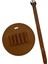 Taşınabilir Golf Tee Tutucu Asma Kayış Bel Pack Pu Golf Tee Koşusu Çantası Haki (Yurt Dışından) 2
