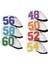 7pcs Golf Demir Başlık Seti Neopren Golf Kulübü Başı Korumayı Kapsar (Yurt Dışından) 3