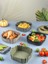 Silikon Airfryer Pişirme Kabı Kabı 18X18X5.5 cm 4