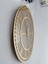 Golden Roma Bronze Model Altın Bronz Renk 50 Cm Dekoratif Aynalı Duvar Saati 3