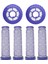 2 Filtreler 4 Ön Filtreler Vakum Filtresi Dyson DC65 DC66 DC41 Için Temiz (Yurt Dışından) 2