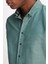 Slim Fit Kısa Kol Düğmeli Yaka Poplin Oxford Erkek Gömlek 3