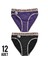 Kadın Diana Bikini Külot 12'li Çok Renkli Paket 1