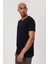 Baınes Erkek O Yaka T-Shırt Siyah 2