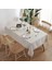 140X200CM Saçaklı Keten Masa Örtüsü (Yurt Dışından) 2