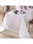228X335CM Saten Masa Örtüsü Beyaz (Yurt Dışından) 3