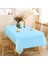 10 Adet Tek Kullanımlık Masa Örtüsü 137 x 274 cm (Mavi) (Yurt Dışından) 3