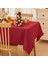 140*240CM Su Geçirmez Masa Örtüsü (Noel Kırmızısı) (Yurt Dışından) 1