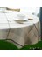 Pamuk-Keten Masa Örtüsü (A Tipi, Çap 90 Cm) (Yurt Dışından) 4