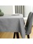 140*180CM Klasik Tarzda Masa Örtüsü (Açık Gri) (Yurt Dışından) 2