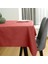 145*300 cm Klasik Tarz Masa Örtüsü (Tuğla Kırmızısı) (Yurt Dışından) 2
