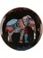 Elephant Siyah Tekli Servis Tabak 26CM 1