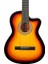 Lc 3900 Cbsb Cutaway Brown Sunburst Klasik Gitar 3