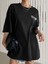Kadın Oversize Limited Time Baskılı Tshirt 4