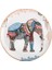 Elephant Beyaz Tekli Servis Tabak 26CM 1