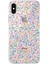 Apple iPhone Xs Uyumlu Kapak Hello Kitty Tasarımlı Şeffaf Silikon Kılıf 1