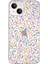 Apple iPhone 13 Uyumlu Kapak Hello Kitty Tasarımlı Şeffaf Silikon Kılıf 1