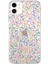 Apple iPhone 11 Uyumlu Kapak Hello Kitty Tasarımlı Şeffaf Silikon Kılıf 1