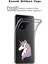 Apple iPhone 11 Uyumlu Kapak Unicorn Tasarımlı Şeffaf Silikon Kılıf 2