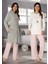 3090 Sabahlıklı Lohusa Pijama Takımı 1