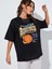 Kadın Basketball Tournament Baskılı Oversize Tişört 3