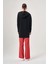 Omuzu Incili Siyah Sweatshirt 5