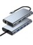 Type C Hub 11 In 1 USB C Docking Station 4K Hdmı,vga,type C PD,USB3.0,RJ45 Ethernet,sd/tf Aux 1