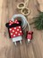 Sevimli Silikon Şarj Başlığı ve Kablo Koruyucu 2li Set Benekli Minnie 1