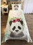 Panda Desenli Çocuk Odası Yatak Örtüsü Takımı 1