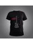 Gitar Nota Müzik Siyah Tshirt 1