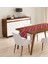 Kırmızı Siyah Geometrik Runner Modeli R318 1