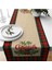 Yılbaşı Özel Merry Christmas Yazılı Kadife Runner 1