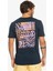 Quıkspray M Tees Lacivert Erkek T-Shirt EQYZT07222-BYJ0 2