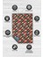 Çiçekli Patchwork Halı Geometrik Halı Renkli Kareli Oturma Odası Halısı Çiçekli Salon Halı 4