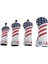 4 Adet / Set Golf Headcover 460CC Sürücü, 3 Numaralı Etiket ile Ahşap Başlık, (Yurt Dışından) 1