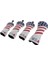 4 Adet / Set Golf Headcover 460CC Sürücü, 3 Numaralı Etiket ile Ahşap Başlık, (Yurt Dışından) 2
