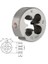 M2 x 0.4 Pafta DIN223 Normal Diş 2