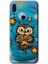 Xiaomi Redmi Note 7 Kılıf Hd Desen Baskılı Arka Kapak - Owl Bird Stars 1