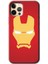 iPhone 12 Pro Max Kılıf Hd Desen Baskılı Arka Kapak + Temperli Cam - Ironman 1