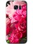 Samsung Galaxy S7 Edge Kılıf Hd Desen Baskılı Arka Kapak + Temperli Cam - Kırmızı Beyaz Gül 1