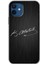 iPhone 12 Kılıf Hd Desen Baskılı Arka Kapak + Temperli Cam - Imza Atatürk 1