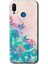 Huawei P20 Lite Kılıf Hd Desen Baskılı Arka Kapak + Temperli Cam - Çizim Yapraklar 1
