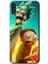 Samsung Galaxy M11 Kılıf Hd Desen Baskılı Arka Kapak + Temperli Cam - Rick Morty 1