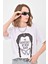 Wednesday Baskılı Oversize %100 Pamuk Kadın Tişört 1