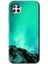 Huawei P40 Lite Kılıf Hd Desen Baskılı Arka Kapak + Temperli Cam - Aurora 1